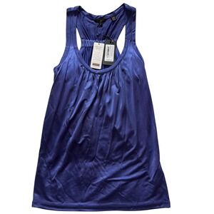 TED BAKER LONDON Violet Racer Vest Halter Top New Sz 1 Women's Size 4-6